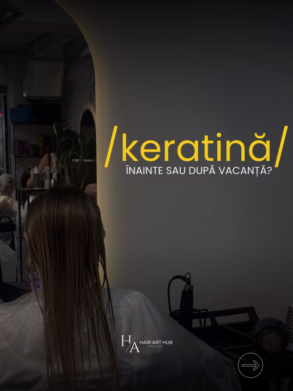 Păr blond și îngrijit înainte de vacanță — Hair Art Hub Chișinău